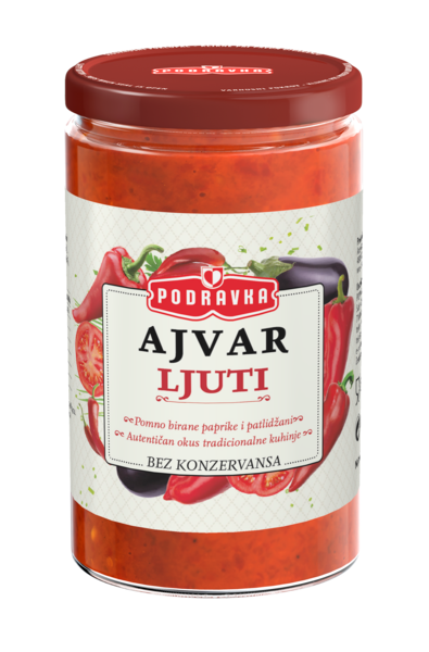 Ajvar 370 ml piquant Podravka